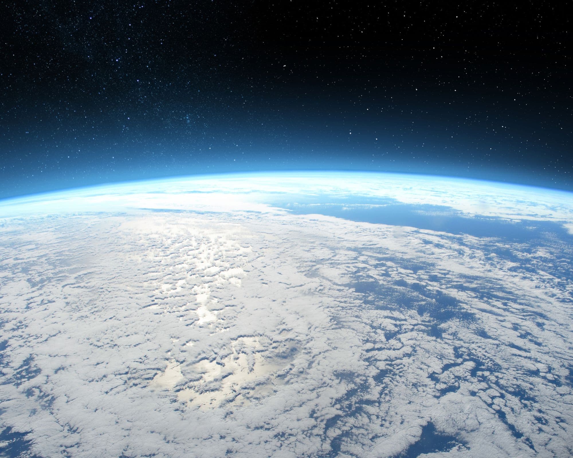 Planet Earth landscape.